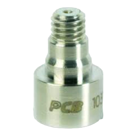 PCB Piezotronics 103B12 User manual