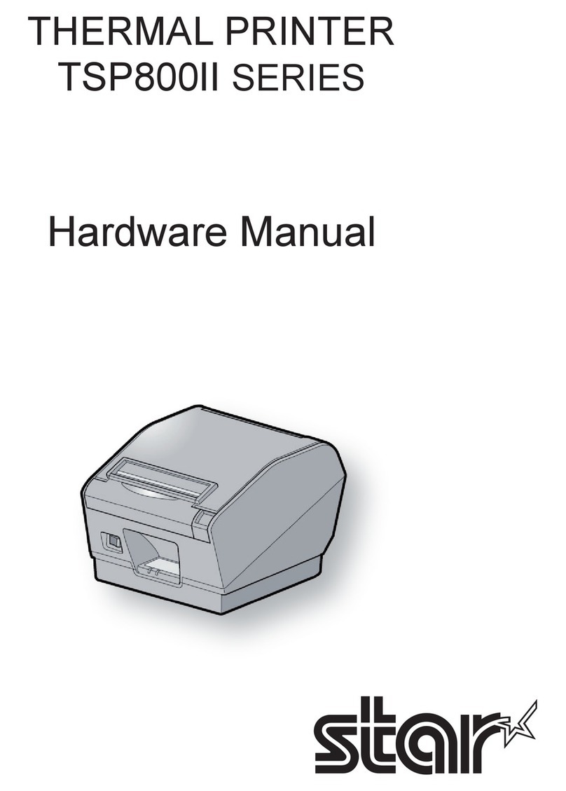 Star TSP100III Series Hardware manual