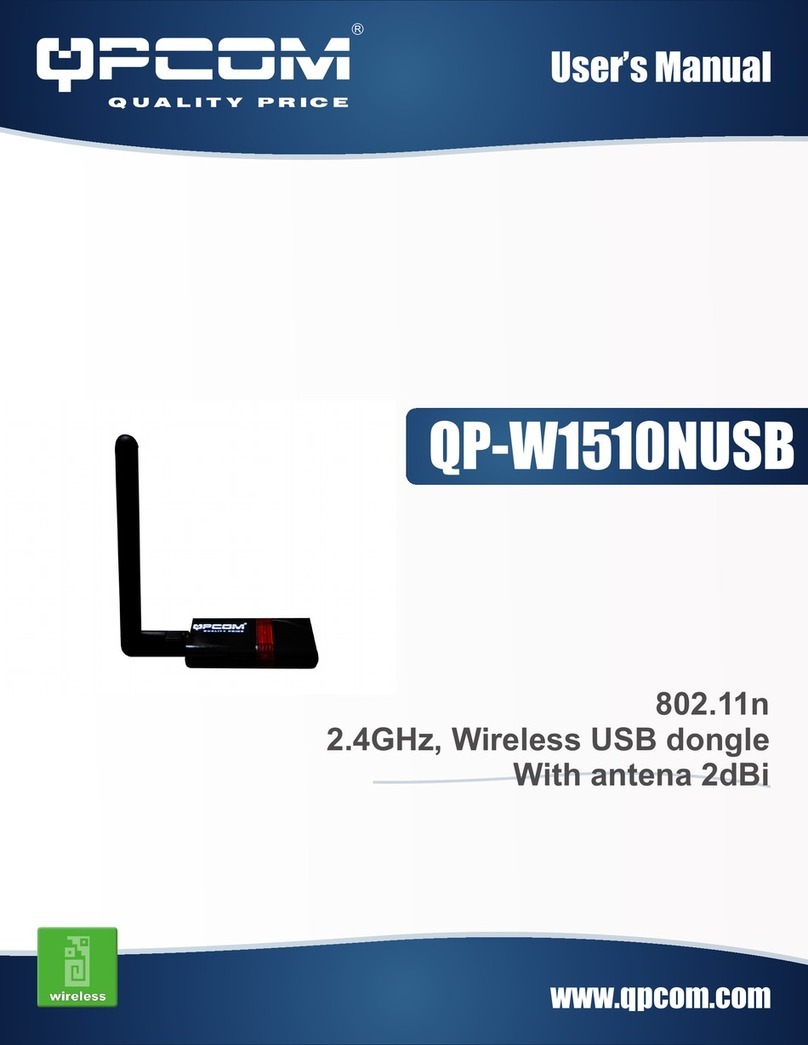 qpcom QP-W1510NUSB user manual