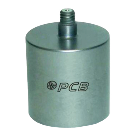 PCB Piezotronics 393B05 Installation and operating manual PCB Piezotronics 393B05 Installation and operating manual