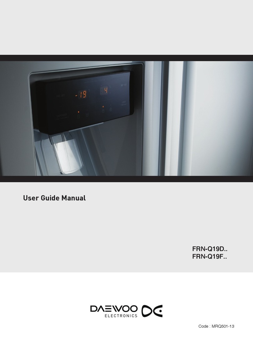 DAEWOO ELECTRONICS FRN-Q19D Series User guide manual