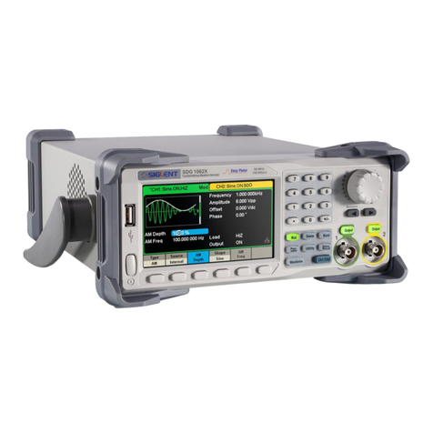 SIGLENT SDG1062X User manual