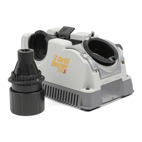 Drill Master Drill Doctor 750X User manual