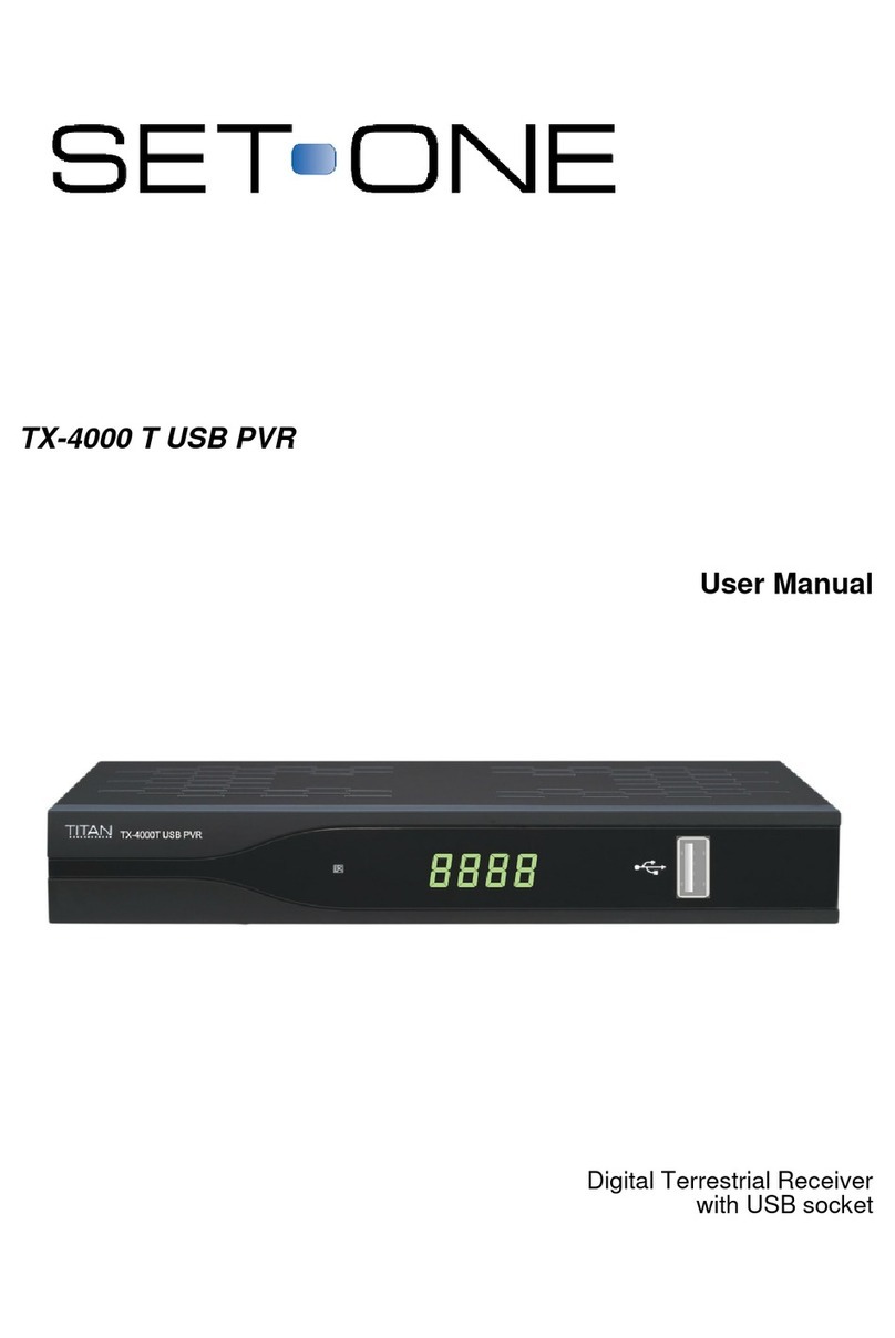 SetOne Titan TX-4000T USB PVR user manual