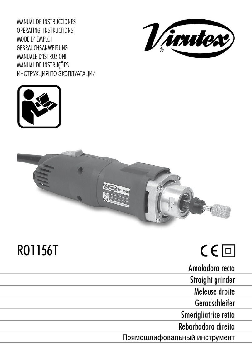 Virutex RO1156T operating instructions