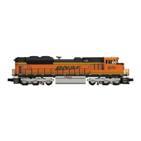 Rail King SD70ACe Operation manual