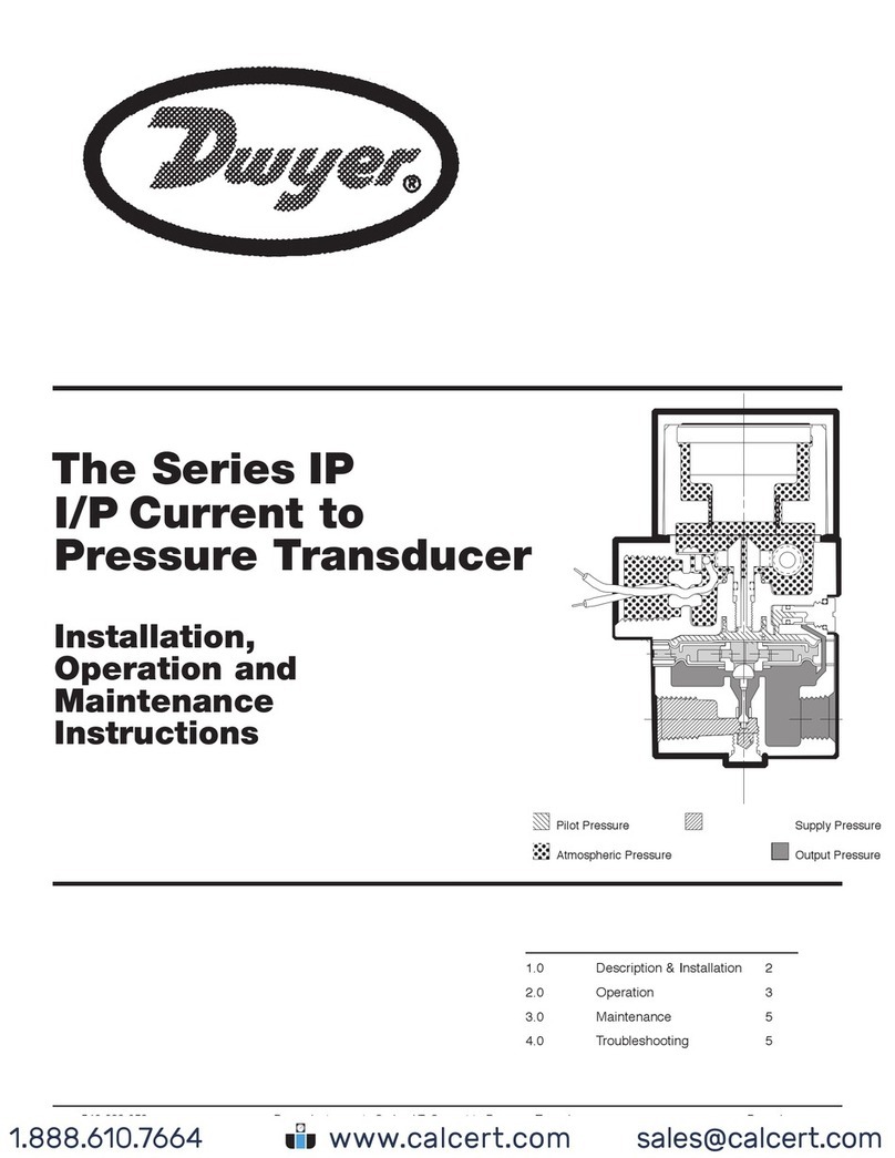 Industrial Controls IP Series Installation, operation and maintenance instructions