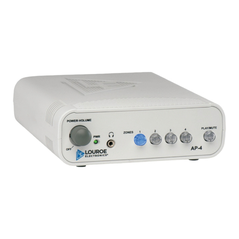 Louroe Electronics ASK-4 104 Installation and operating instructions Louroe Electronics ASK-4 104 Installation and operating instructions