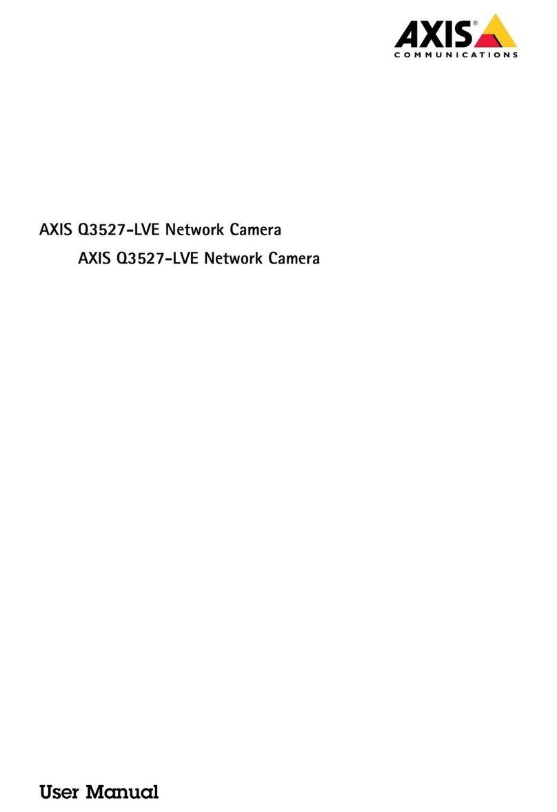 Axis Q3527-LVE User manual