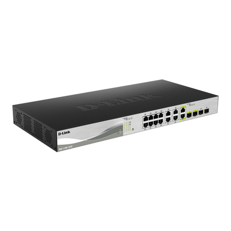 D-Link EasySmart DXS-1100-16TC User manual D-Link EasySmart DXS-1100-16TC User manual