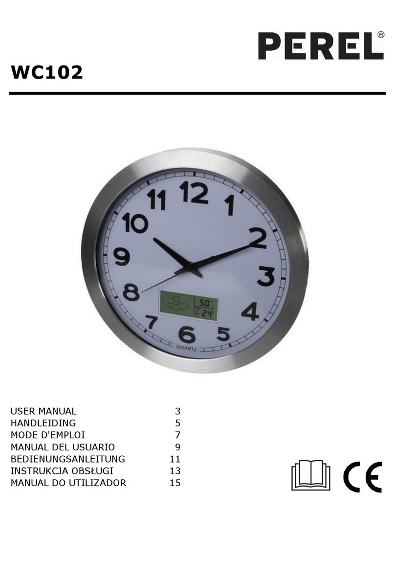 Perel WC102 User manual