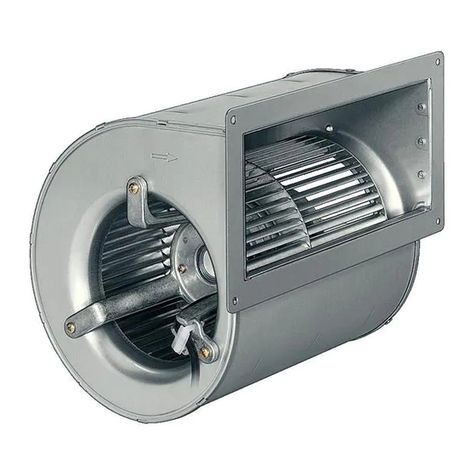Ebmpapst D2E146-AP47-B8 User manual