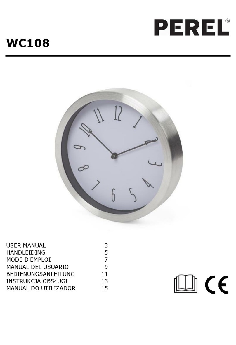 Perel WC108 User manual