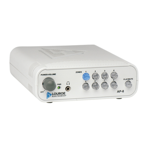 Louroe Electronics ASK-4 108 Installation and operating instructions