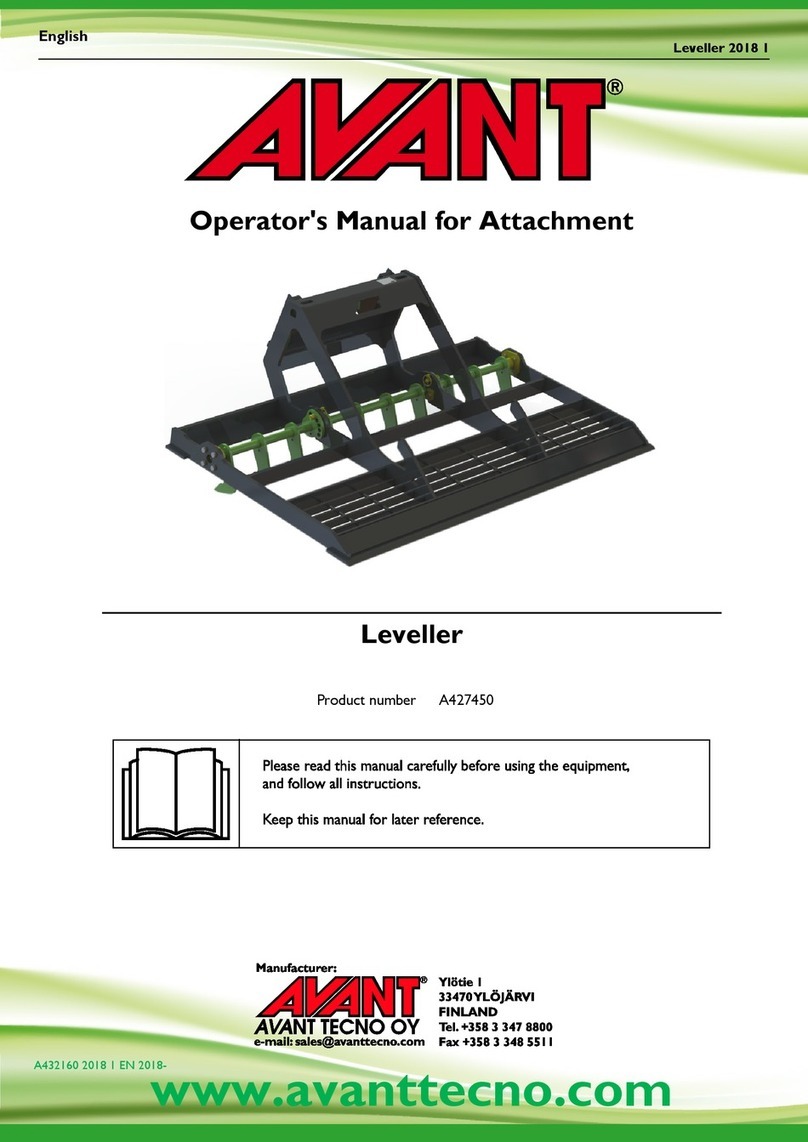 Avantco A427450 User manual