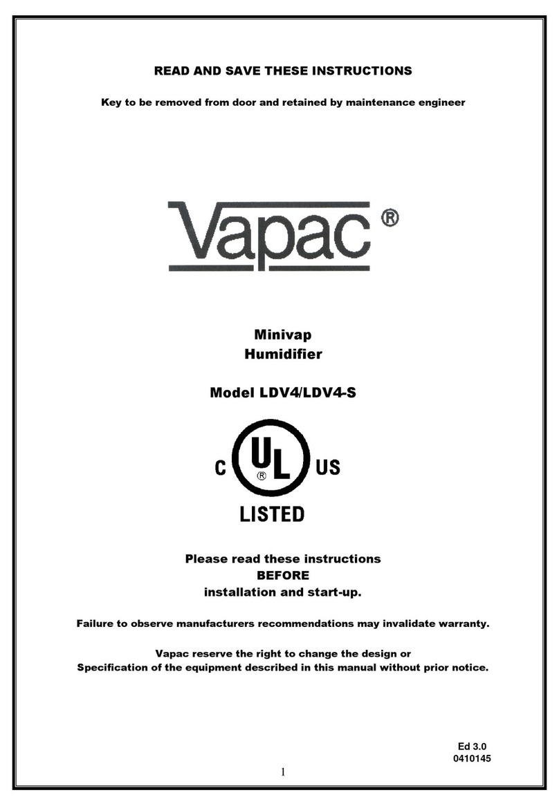 Vapac Minivap LDV4 manual