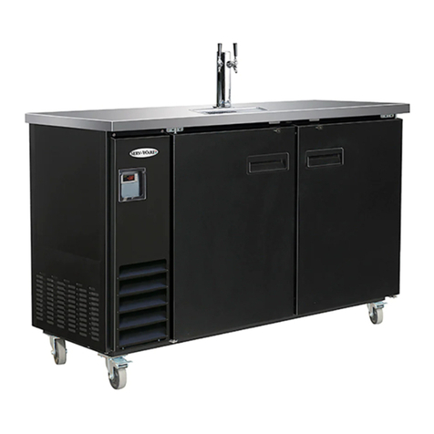 SERV-WARE DD61-1-HC Service, installation and care manual