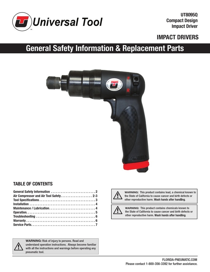 Universal Tool UT8095Q Manual