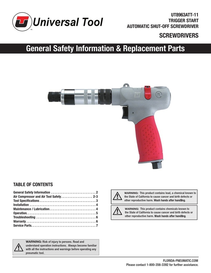 Universal Tool UT8963ATT-11 Manual