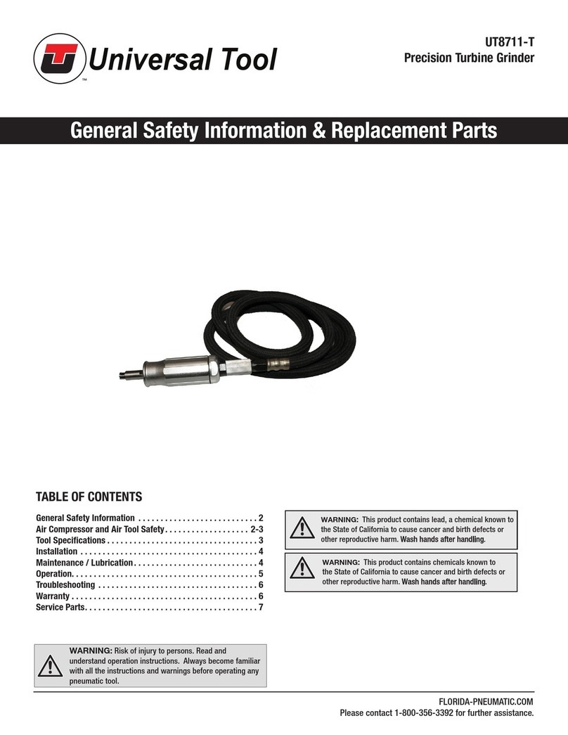 Universal Tool UT8711-T Manual