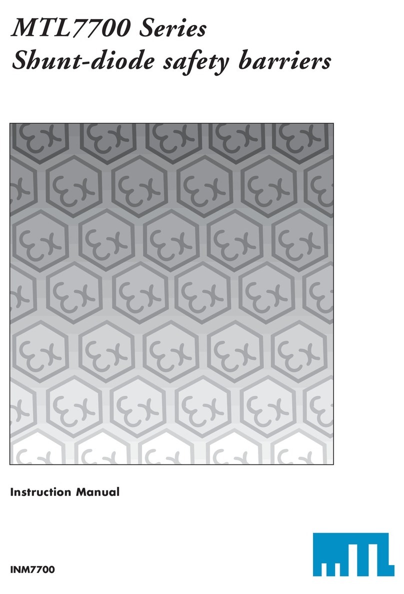 Dwyer Instruments MTL7700 Series instruction manual