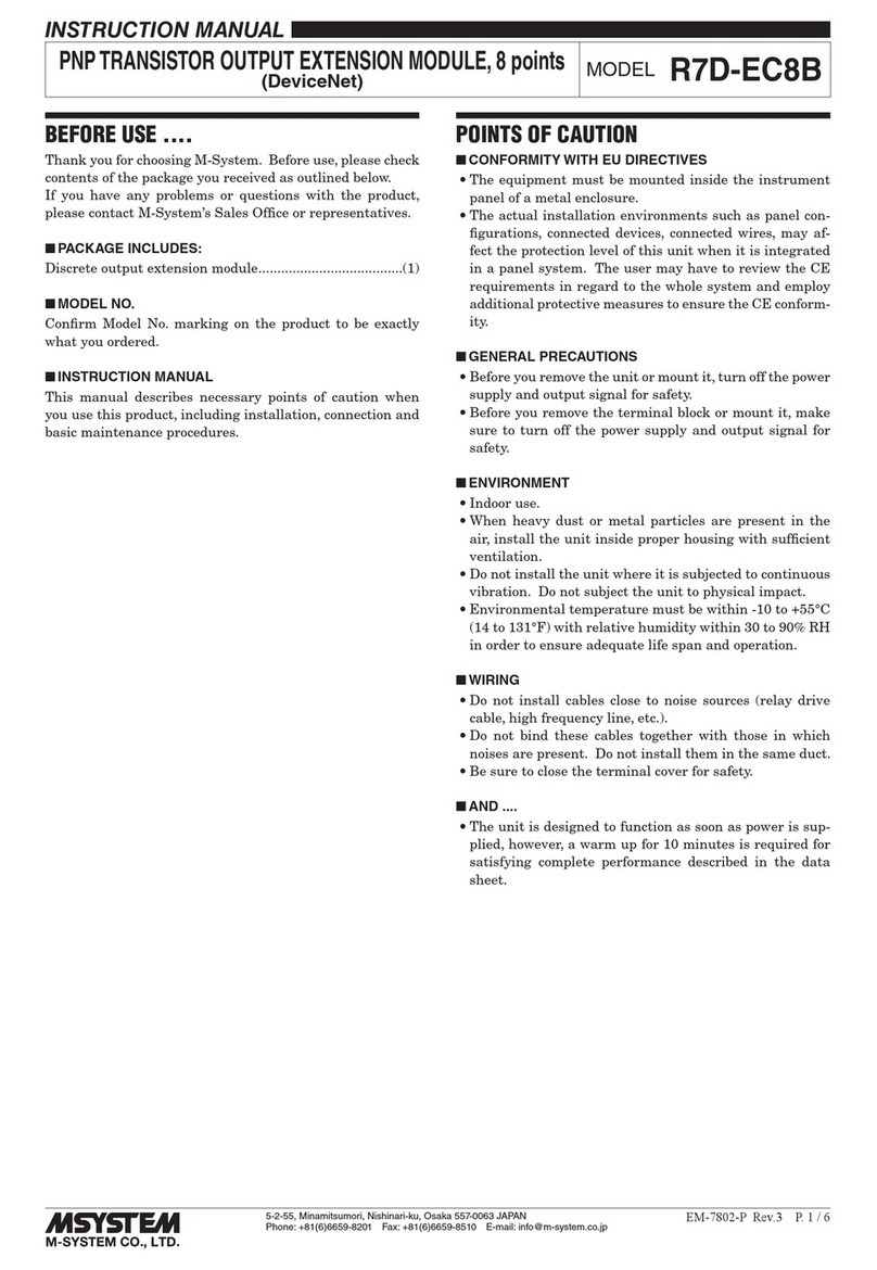 M-system R7D-EC8B User manual