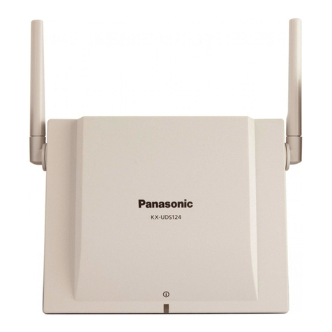 Panasonic KX-UDS124CE Operating manual