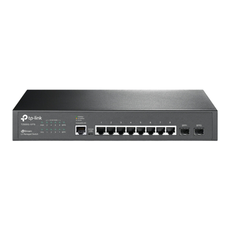 TP-Link T2500G-10MPS User manual