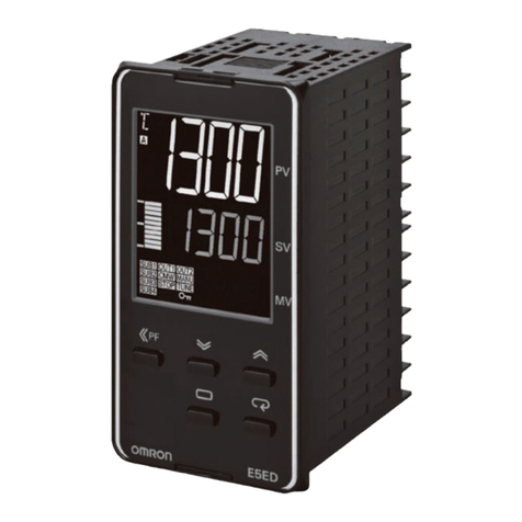 Omron E5CD-B-800 Series User manual