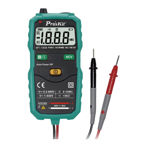 Pro's Kit MT-1509-C user manual