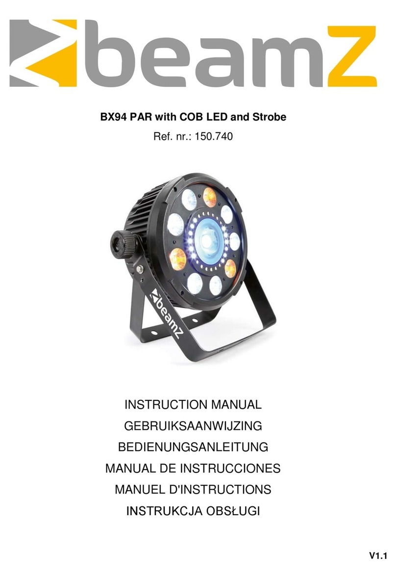 Beamz BX94PAR instruction manual