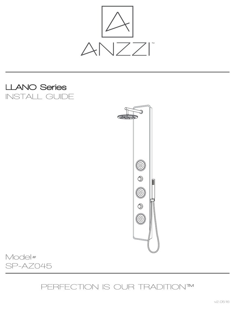 Anzzi LLANO SP-AZ045 User manual
