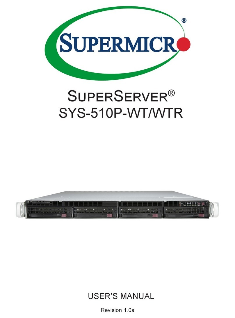 Supermicro SuperServer SYS-510P-WT User manual