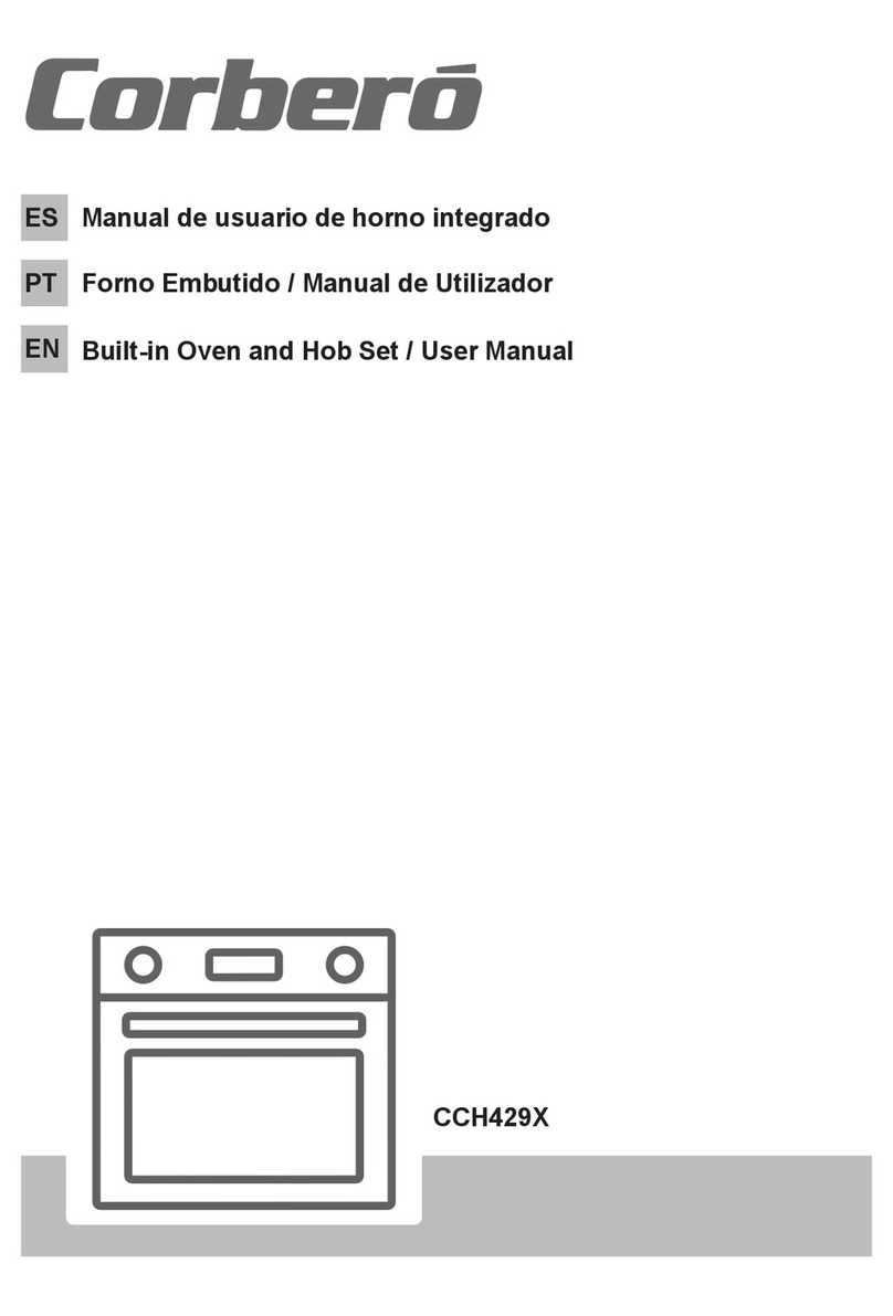 CORBERO CCH429X User manual