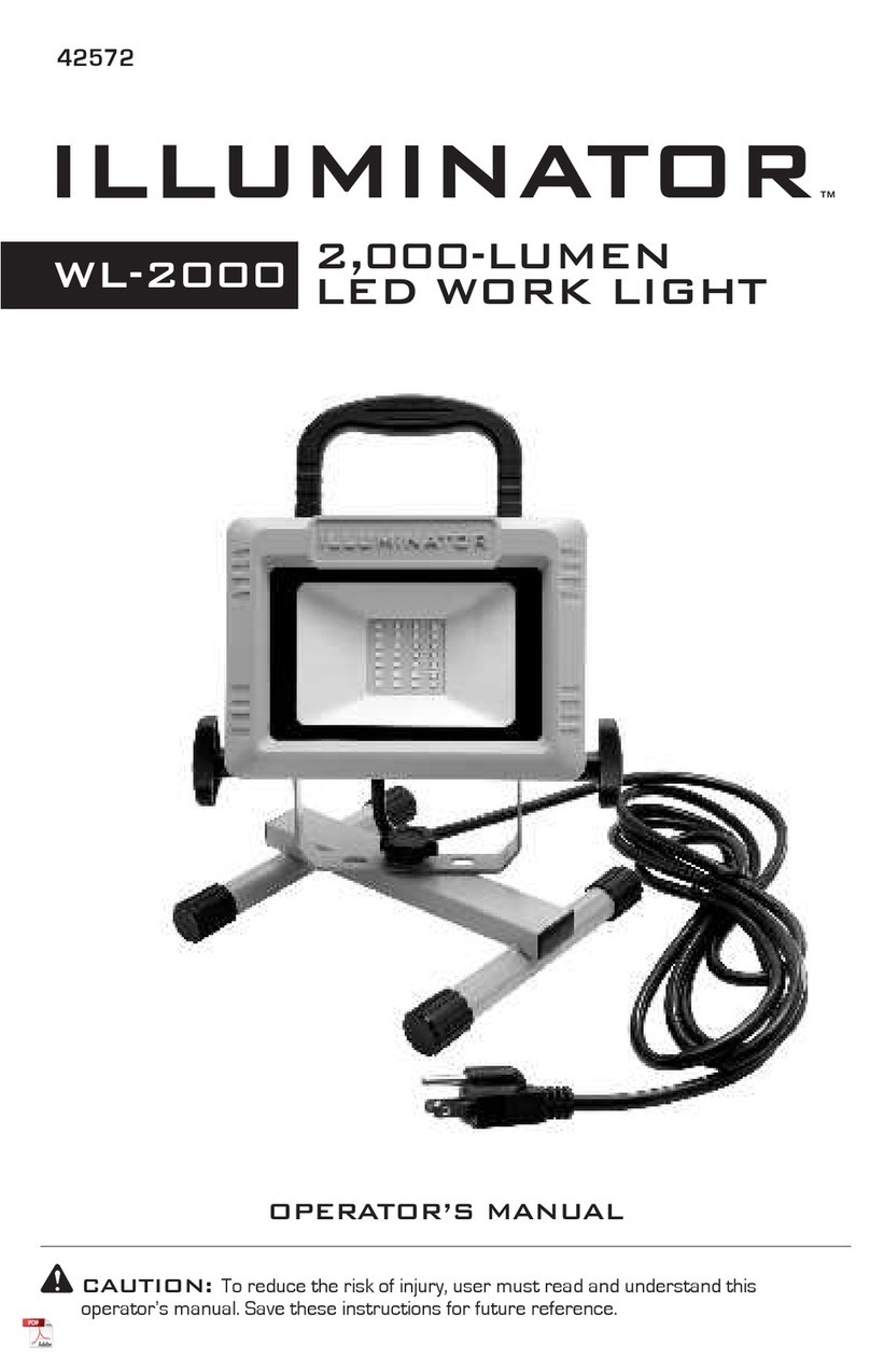 Illuminator WL-2000 User manual