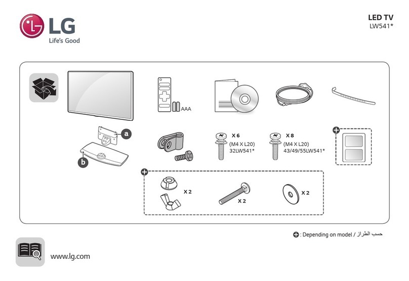 LG 32LW541H User manual