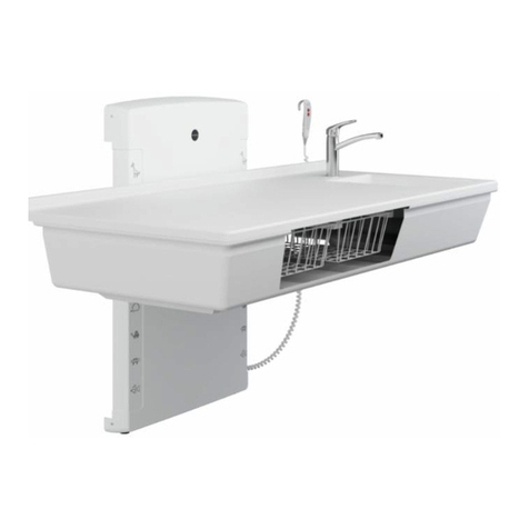 Pressalit Care R8682 Mounting instruction