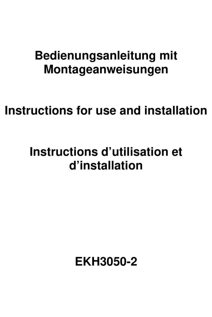 Adler EKH3050/2 Instructions for use and installation