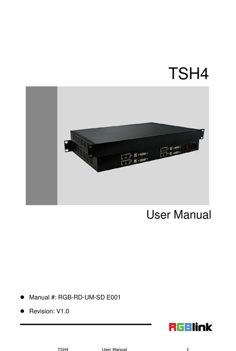 RGBlink TSH4 user manual