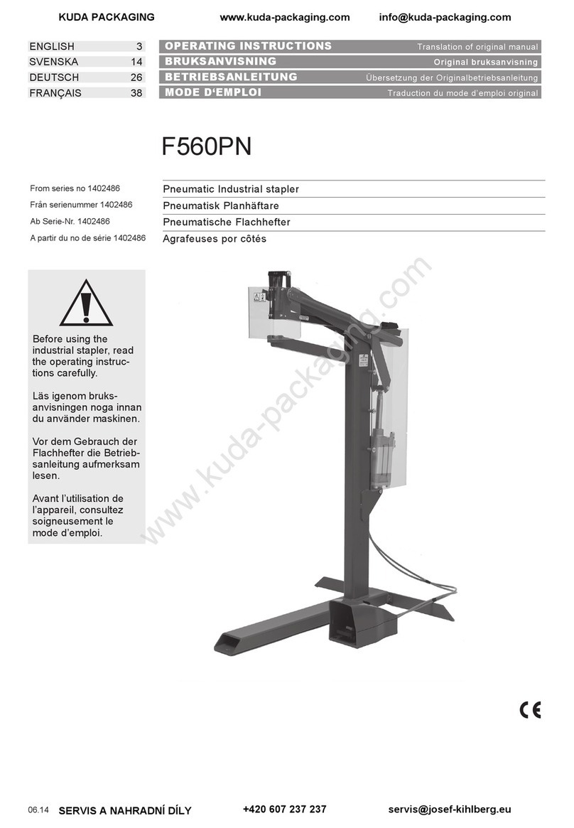 Josef Kihlberg F560PN operating instructions Josef Kihlberg F560PN operating instructions