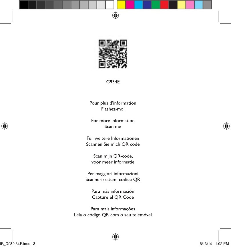 BaByliss G934E User manual BaByliss G934E User manual