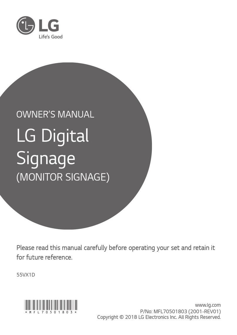 LG 55VX1D-B owner's manual