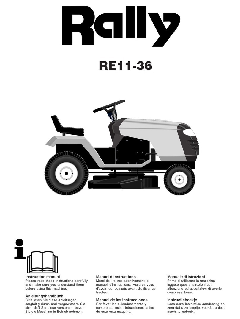 Rally RE11-36 instruction manual
