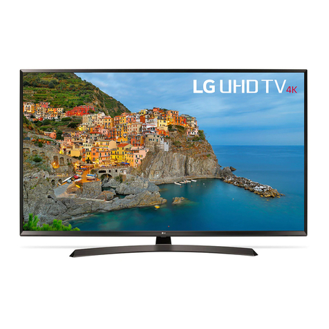 LG 60UJ634V User manual