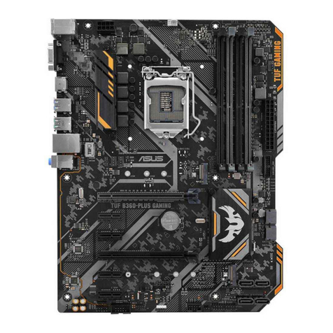 Asus TUF B360-PLUS GAMING User manual Asus TUF B360-PLUS GAMING User manual