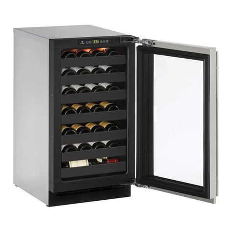U-Line Wine Captain U2218WCS00B Installation manual