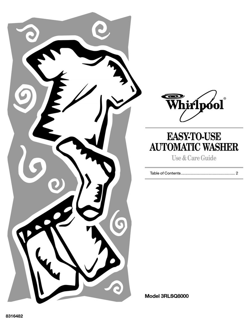 Whirlpool 3RLSQ8000JQ4 Use & care guide Whirlpool 3RLSQ8000JQ4 Use & care guide