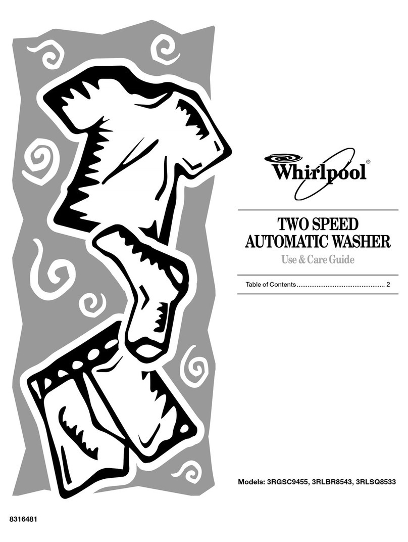 Whirlpool 3RLBR8543 User manual