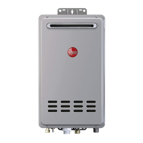 Rheem ECOH200DV User manual