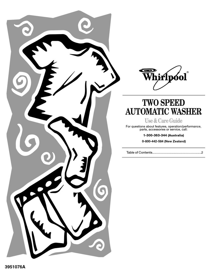 Whirlpool 6ALSQ8000JQ1 Use & care guide